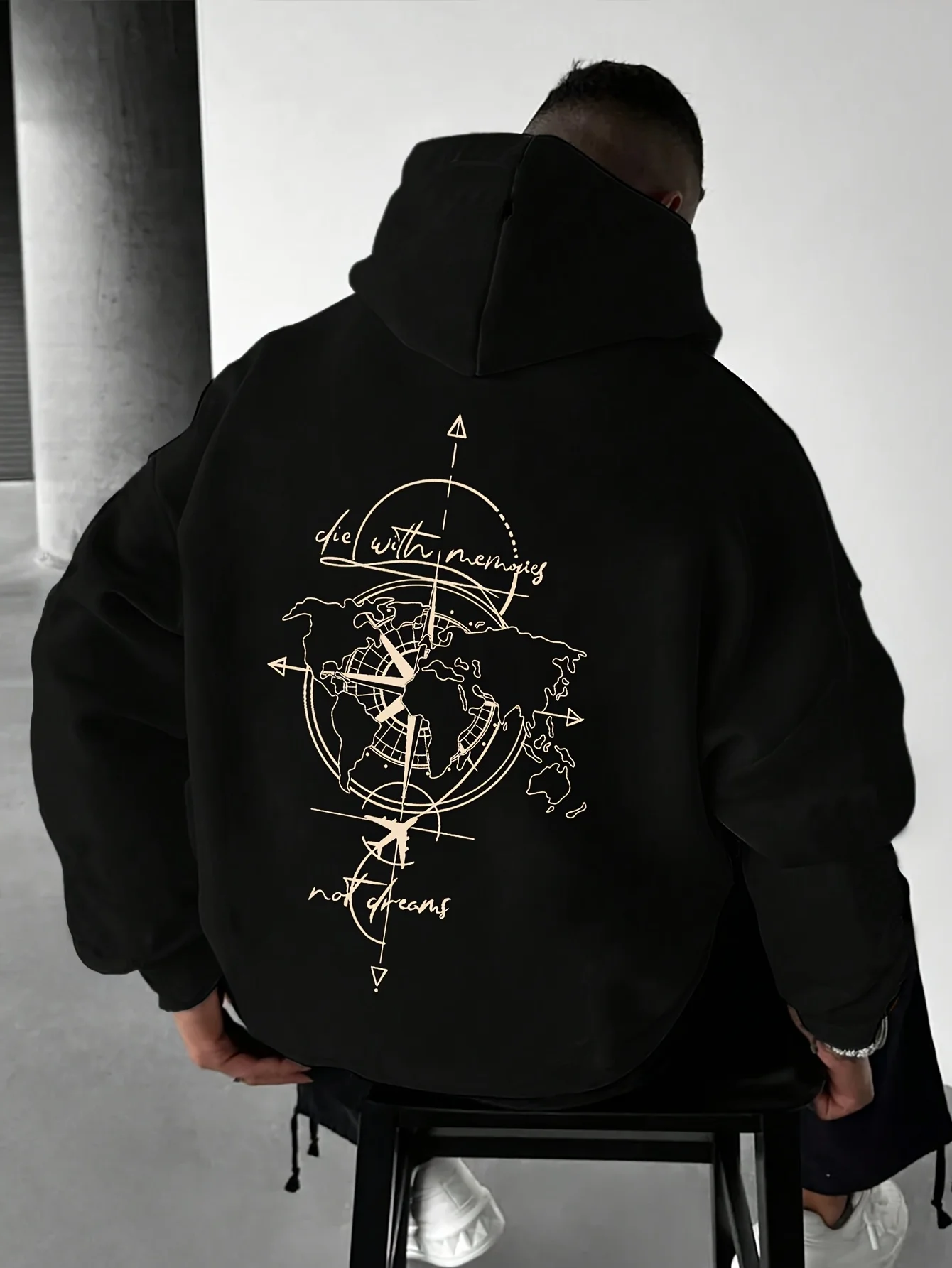 

2025 Fashion Unique Zodiac Print Men Women Hooded Sweatshirt Autumn Winter Daily Outdoor Vacation Fitness Casual Warm Sportswear
