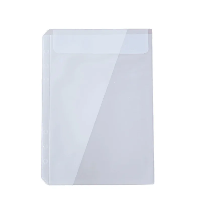 A4 B5 A5 A6 Sticker Loose-leaf Storage Bag Classification Sticker PVC Storage Book Sticker Tape NoteBook Accessory Bag