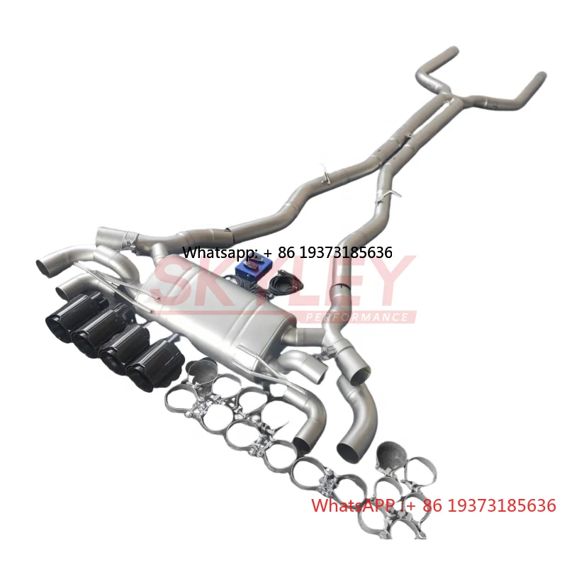 

304 Stainless Steel Customized Exhaust System Exhaust Catback for Bmw M5 F90 4.4t 2018-2021