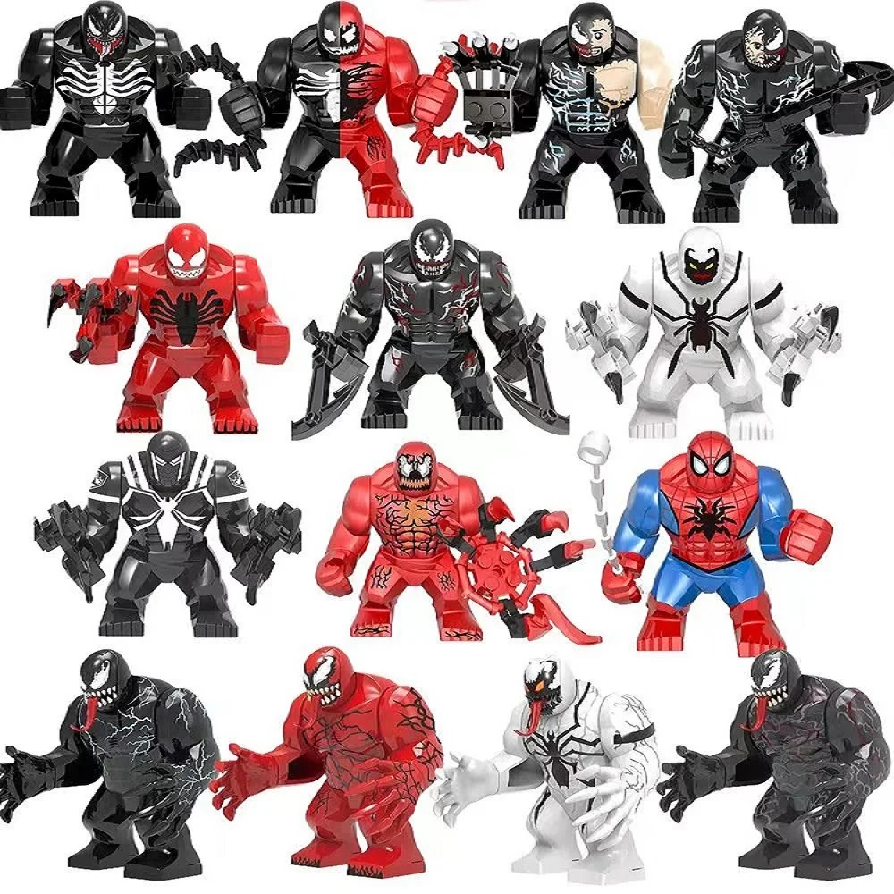 Bausteine Superhelden Anti-Hulk Mech Thanos Spider-Man City Geschenk Venom Spielzeug Kindergeburtstagsgeschenk – Detail 4