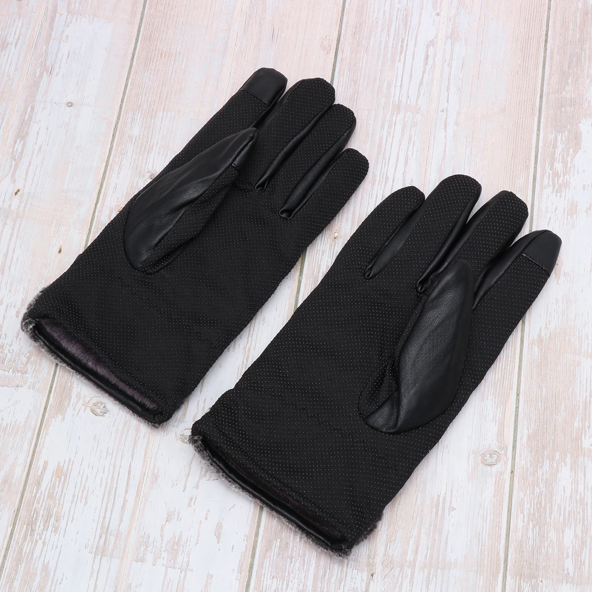

Thermal Touch Screen Windproof for Men Ski PU Sports Gloves Winter Warm Anti splashing Water Gloves Ski Accessories