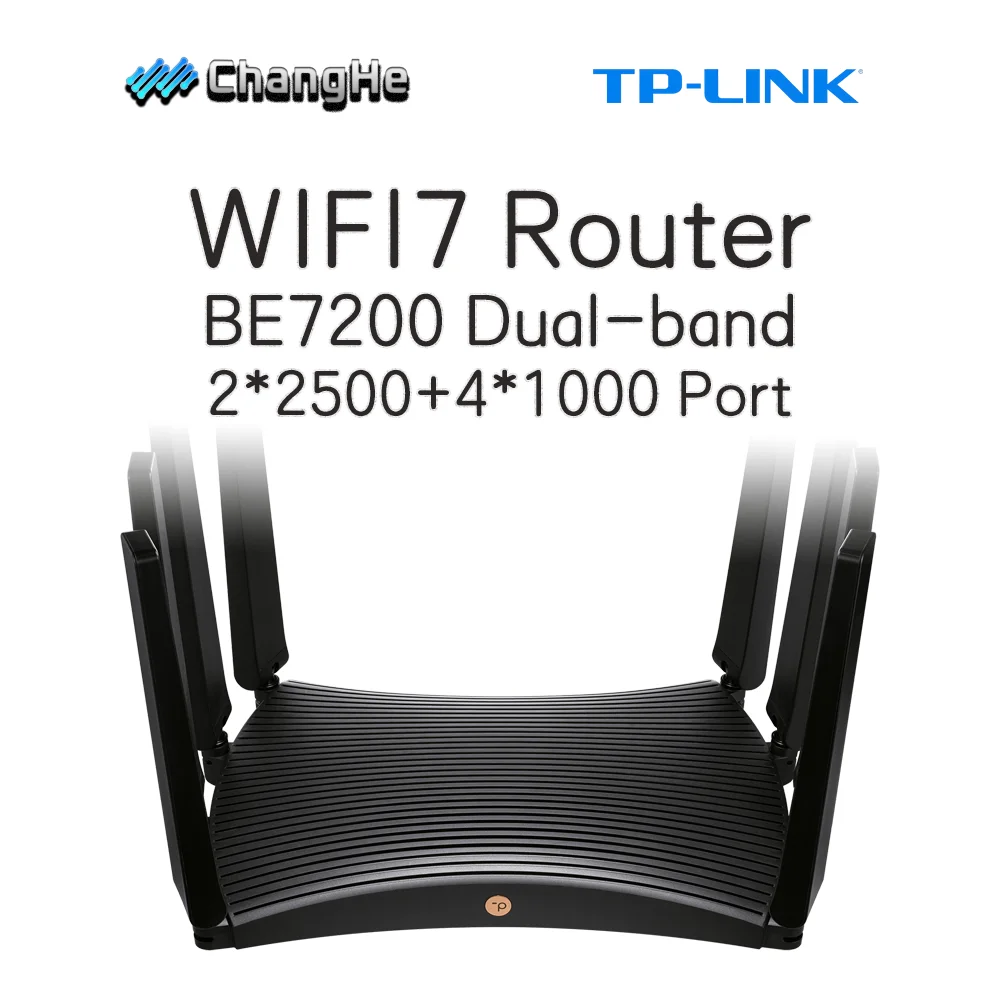 TP-LINK Wi-Fi 7 WLAN-Router 5 g TL-7DR7270 BE7200 Dualband-Lichtboot-Mesh 2 2,5 G + 4 Gigabit-Ports Spiel IPTV Chinesische Version