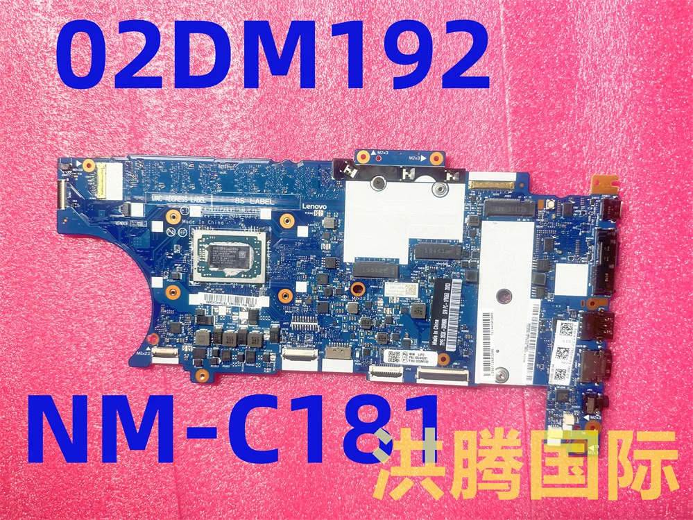 

Материнская плата для Lenovo ThinkPad T495s Ryzen 7-3700U, процессор и 16 ГБ 02DM192 FA391/FA491 NM-C181, тест в порядке