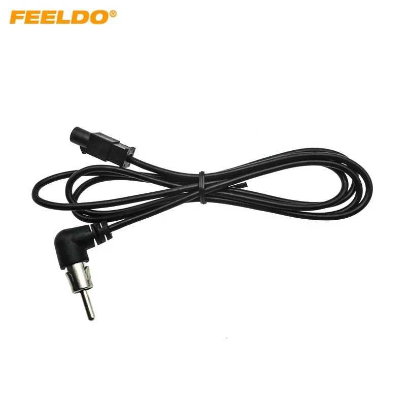 5Pcs Car 100cm Stereo Installation FM/AM Antenna Adapter For Volkswagen/Ford/GM/Peugeot/Renault/TATA Radio Wiring Cable