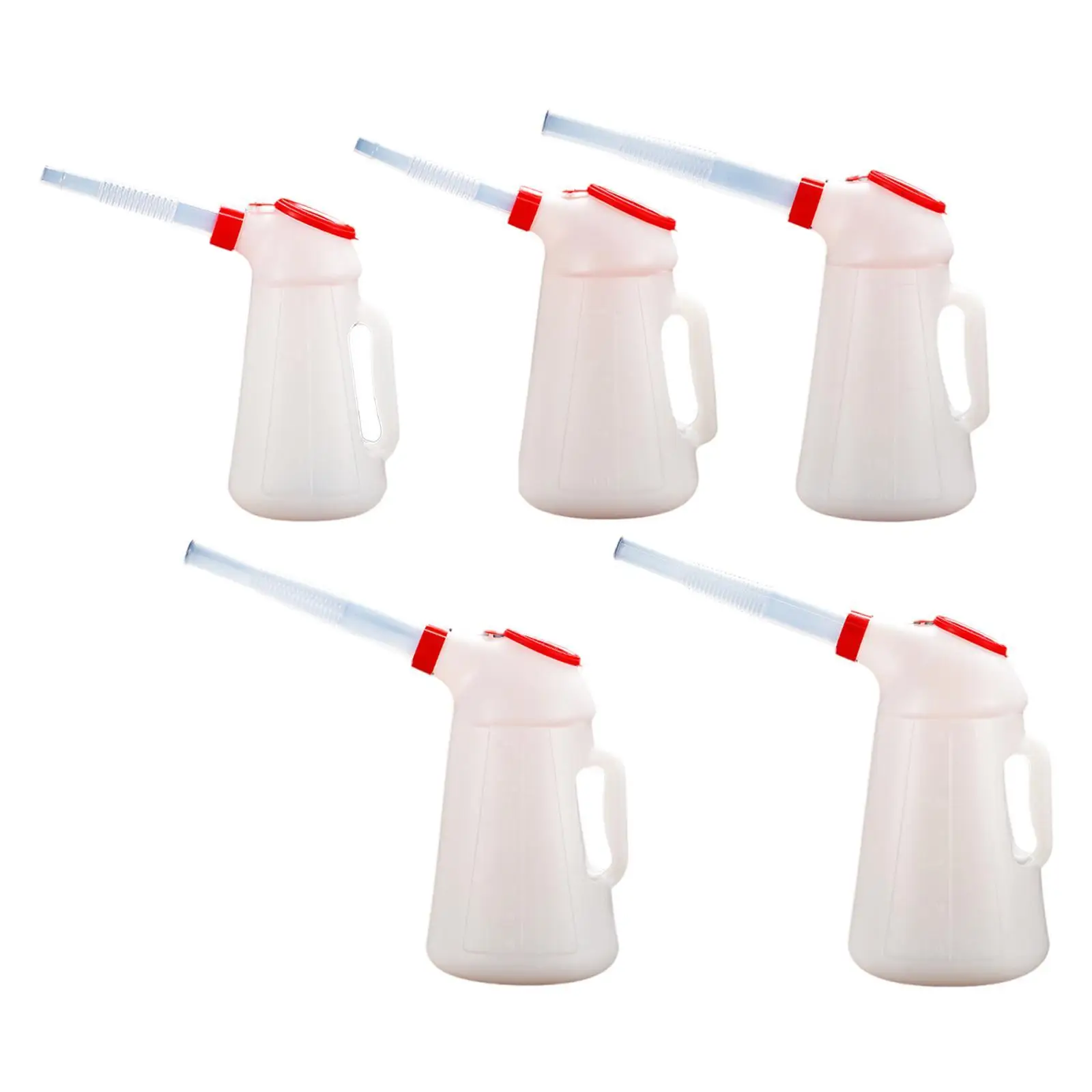 

Universal Oil Measuring Jug with Dustproof Cap Sturdy PP Oil Pot Dispenser for Car Motorcycle Boat Fluid Transfer