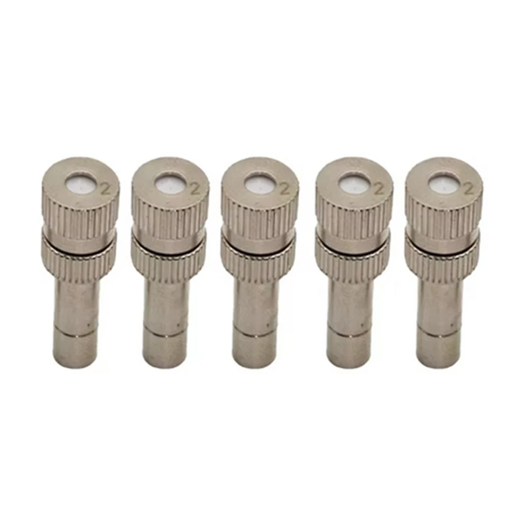 Efficient Misting Nozzles Cooling System Nozzles Micro-fog Creation Nickel-plated Material 3bar To 20bar Pressure Range