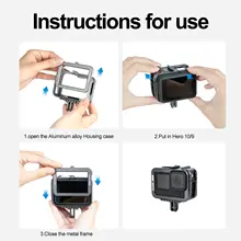 Aluminum Frame Case for GoPro #6