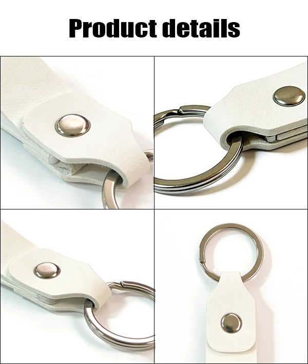 FOR HONDA RACING RIDE PU Leather Keychain Minimalist Key Holder Durable Key Organizer Car Keys Bag Accessories Gift