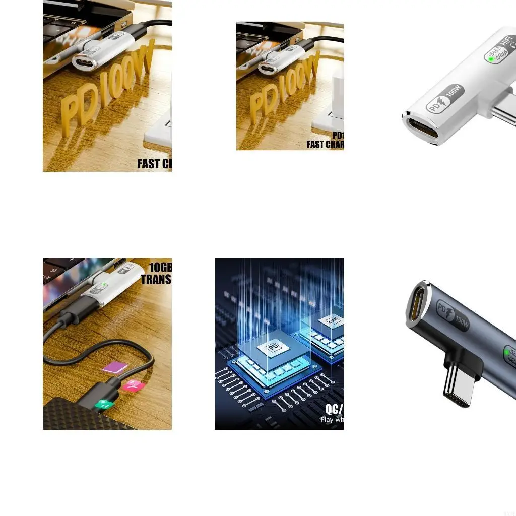 

USB C Audios and Charging Adapter Type C Headphone Adapter USB C to USB C Headphone and Adapter Support PD100w
