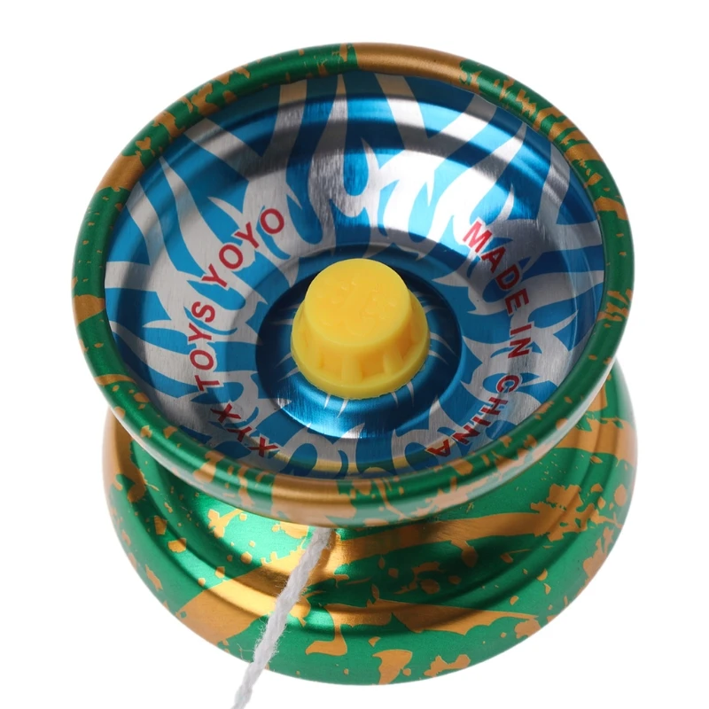 77HD Aluminum Alloy YOYO Ball Bearing String Trick Toy Kids Gift