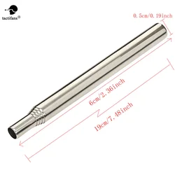 New Design Outdoor Blowing Torch Adjustable Survival Tool Stainless Steel Inner Barrel  Diameter 6.01mm Legth 247mm to 510mm