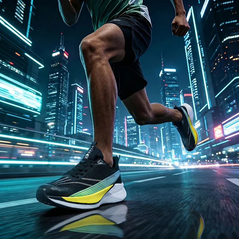 Marathon Casual Men‘s Sneakers Shoes Carbon Board Sports Men Running Shoes Comfortable Lightweight Women's Athletic Sneakers - view 6