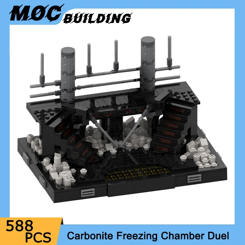 

Star Movie Carbonite Freezing Scene Model MOC Building Blocks Space Battle DIY Assembled Creative Bricks Toys Xmas Birthday Gift