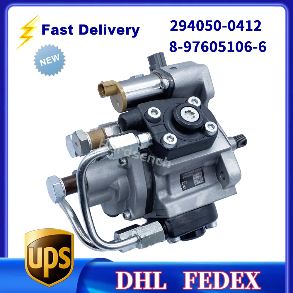 

294050-0412 HP4 Diesel Fuel Injection Pump 8-97605106-6 Fuel Pump for ISUZU 6HK1