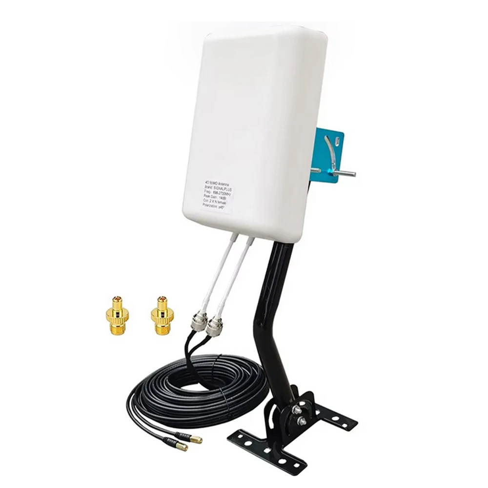 

2x2 MIMO Outdoor Antenna,Fully Compatible with 5G/4G LTE/WiFi,Supports Multiple Carriers,Boosts Home Signal！