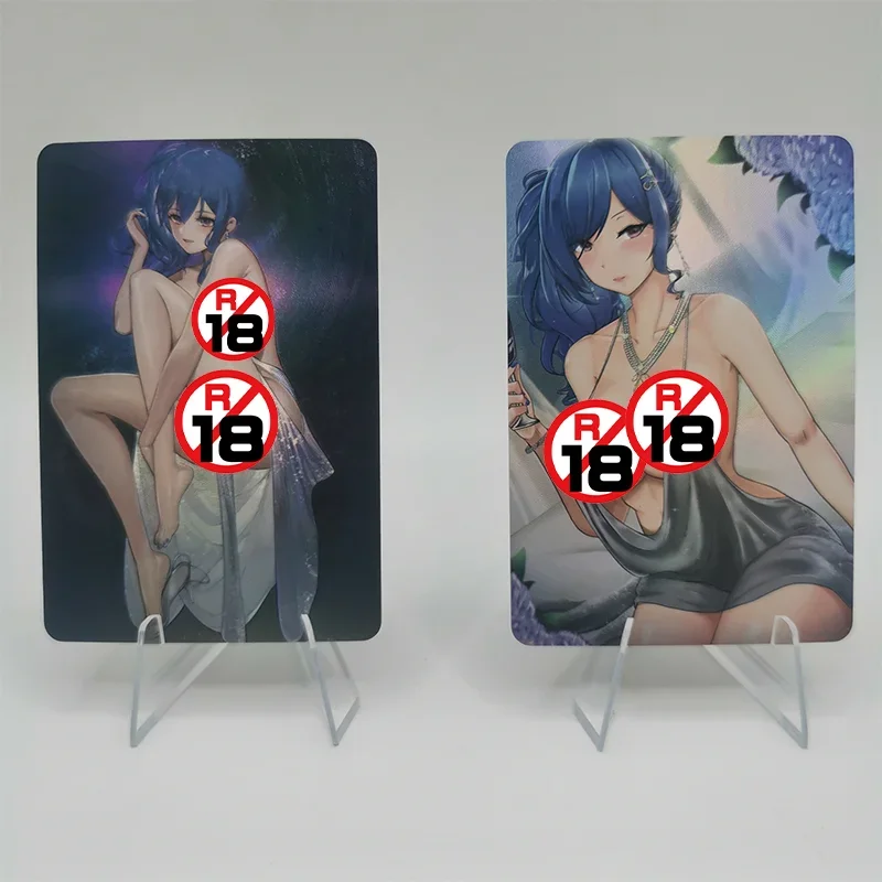 In Stock 9Pcs/set Sexy Anime Girl Cards USS St. Louis Sports Car Luxury Dress Azur Lane Game Collection Cards Christmas Gift Toy