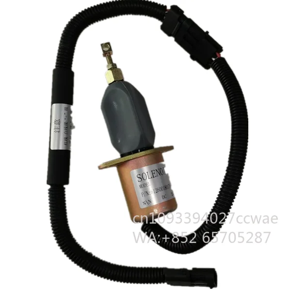 

Engine Spare Parts 24V Stop Solenoid Valve 612600091086 Shut Down Electromagnet 612600180175