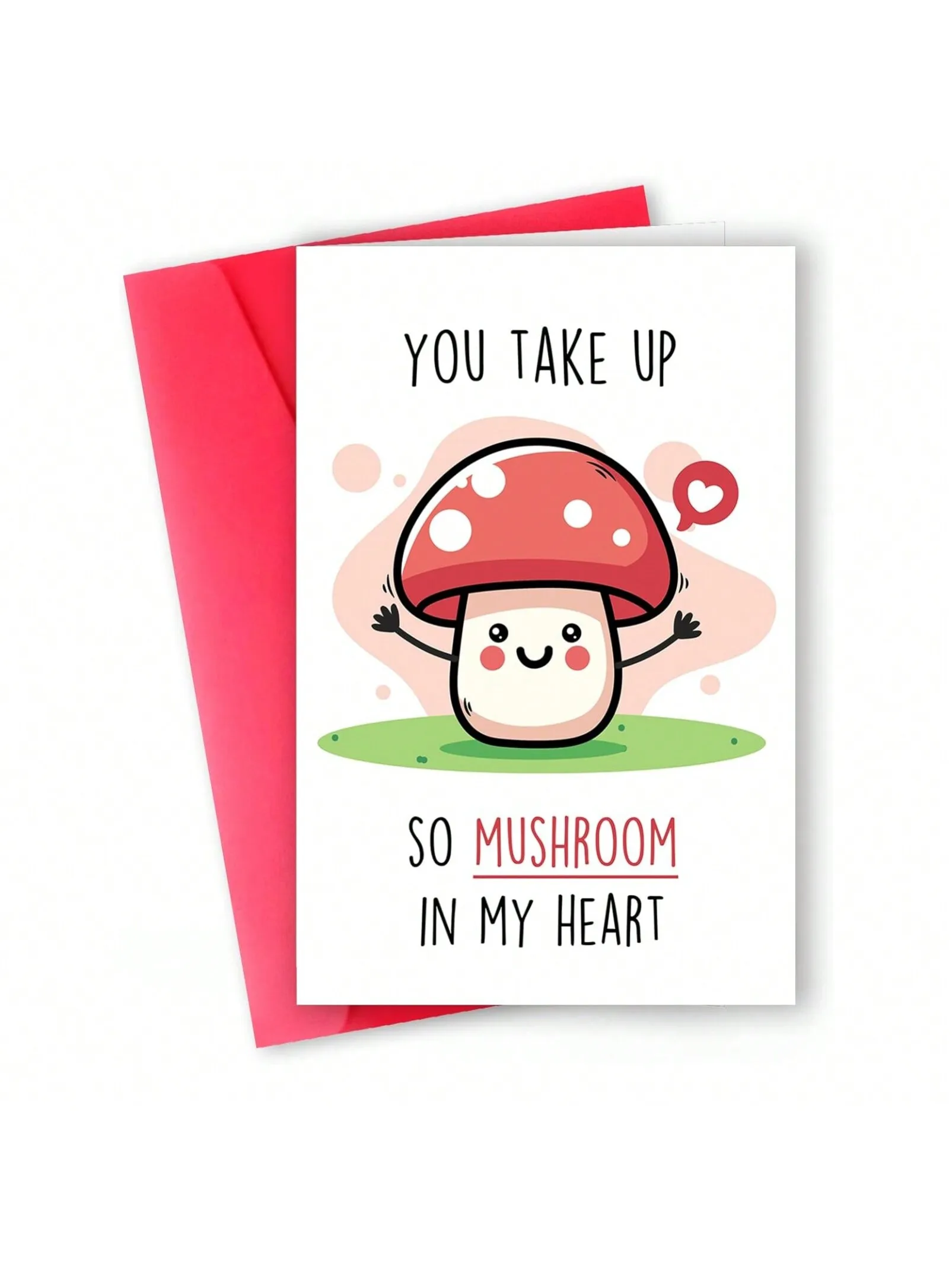 1 قطعة بطاقة الحب مضحك عيد الحب بطاقة هدية للذكرى السنوية بطاقة عيد ميلاد أحبك Thiiiiis الكثير لوازم الأعمال الصغيرة شكرا Y