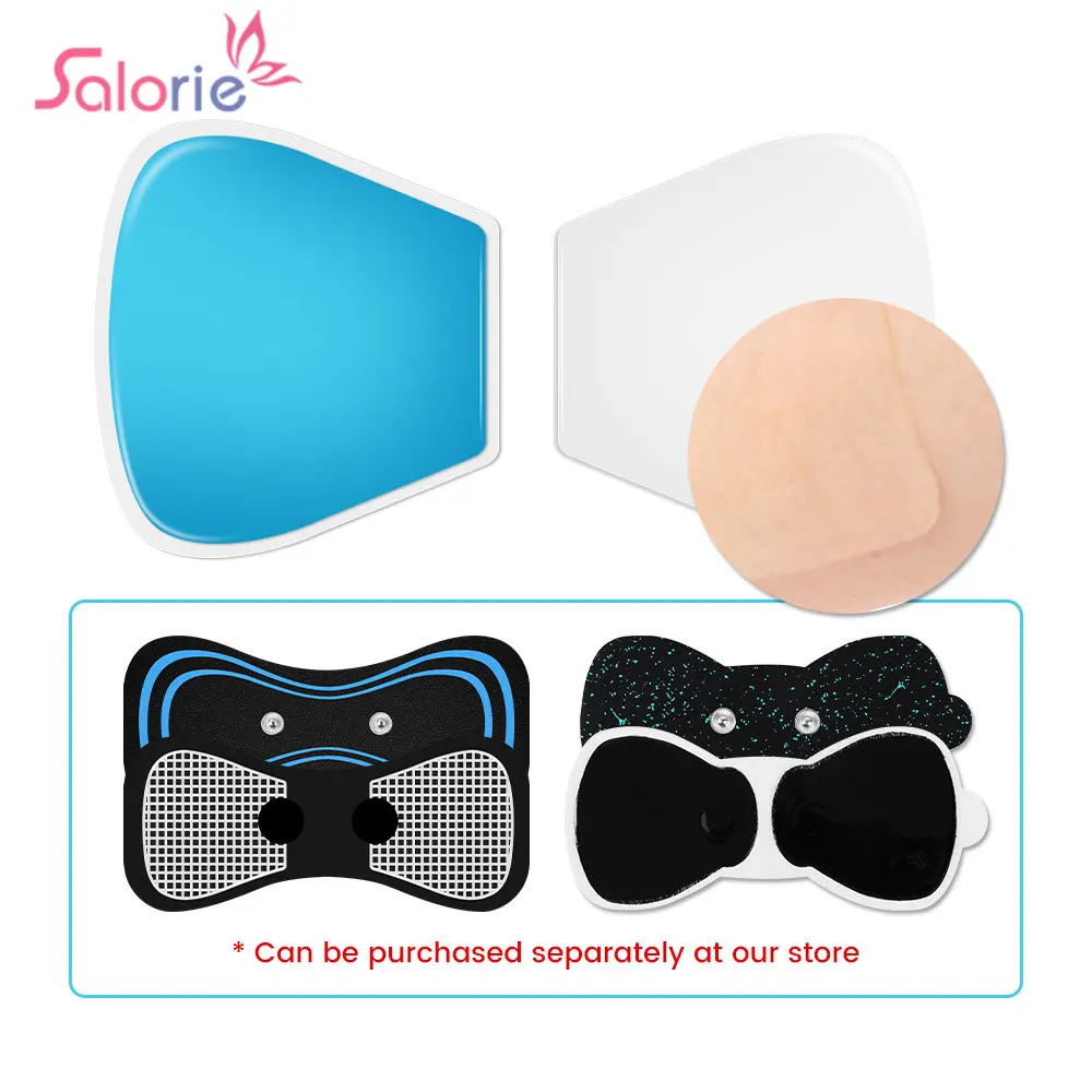 Replacement Gel Pads for EMS Neck Massager Trainer Hip Exerciser Body Electrodes Massage Patch Muscle Stimulator Sticker Gels