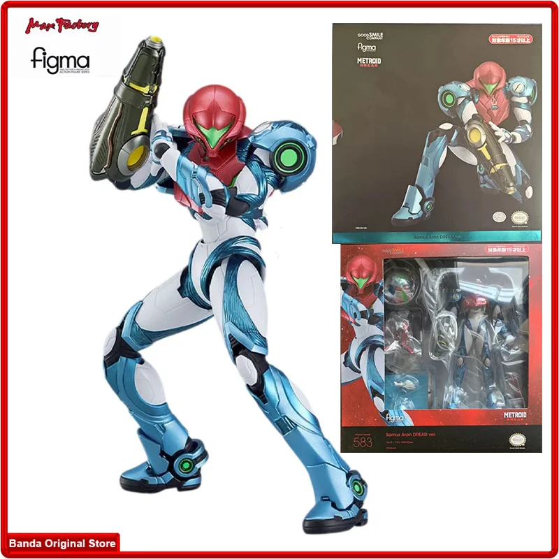 100% In Stock Original figma 583 METROID DREAD Samus Aran DREAD ver Anime Action Collection Figures Model Toys