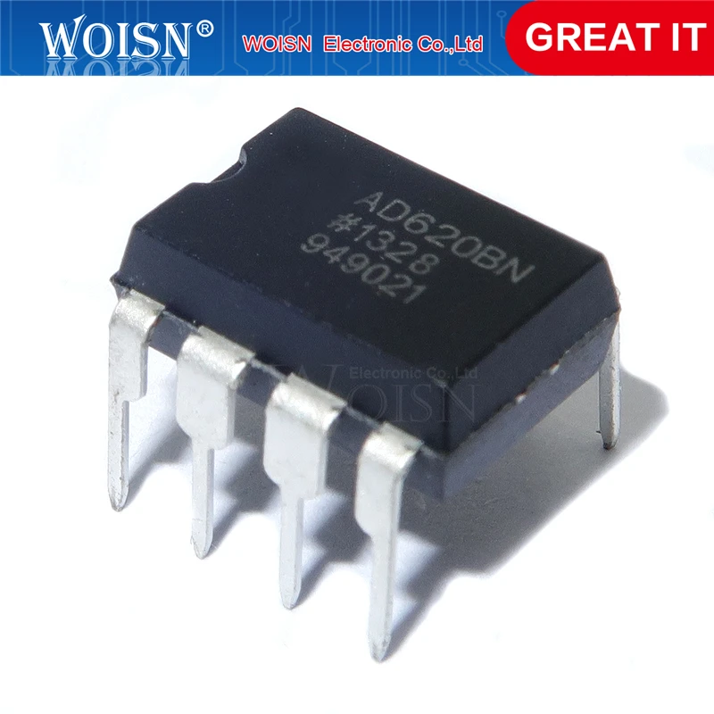 5pcs/lot AD620ANZ AD620AN AD620A AD620BNZ AD620BN AD620 DIP-8 In Stock