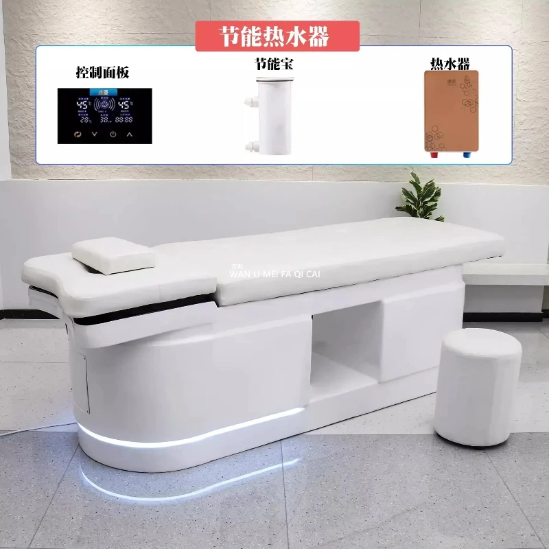 XX Barber Shop Hair Treatment Shampoo Bed Hair Shop Flush Bed Water Circulation Thai Full Bed