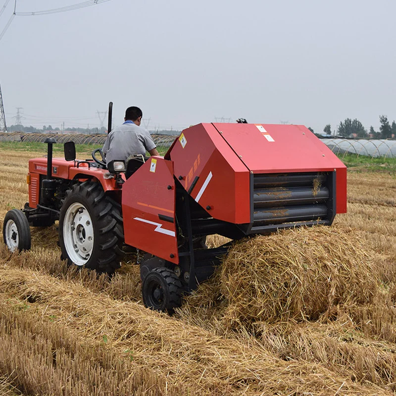 YG Pengepakan Otomatis Jerami dan Jerami Mini Roll Hay Baler Ce Bersertifikat Baler Bulat untuk Mesin Pengikat Jerami/Jerami/Husk/Rumput