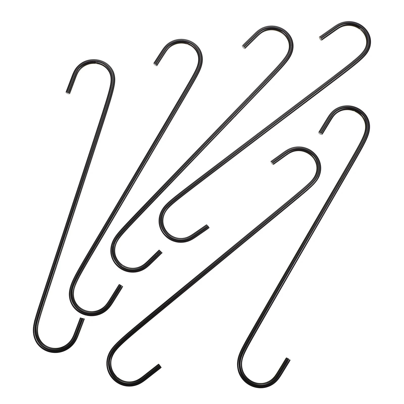 

6pcs Stainless Steel S Hooks Rust Proof Durable Hanging Hooks for Planters Flowers Lanterns Garden Home Planter Hanger Hook