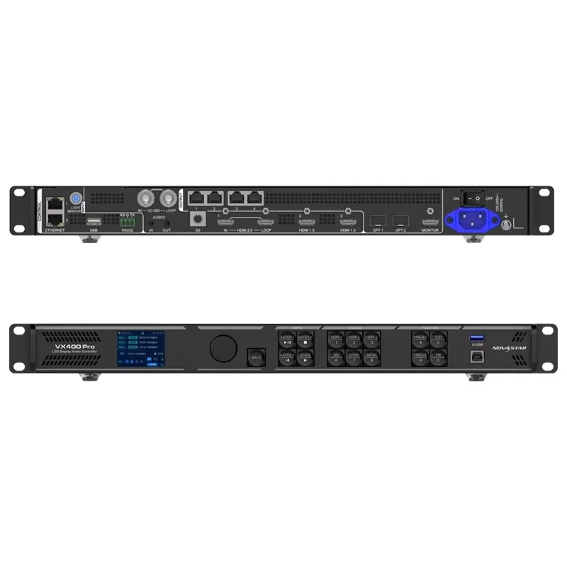 Novastar VX400 Pro LED Video Processor RGB HD Full Color Led Display Advertising Screen view 2