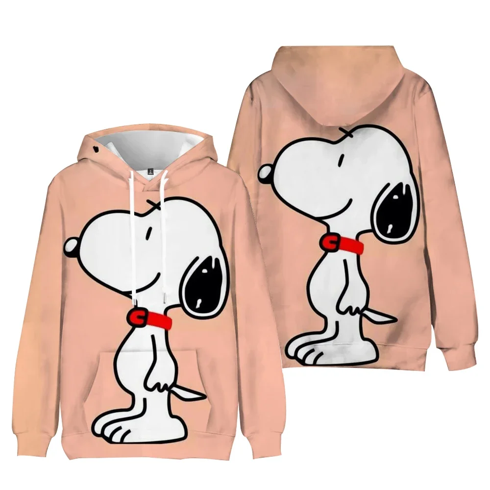 Snoopy Cartoon  Sweatshirts Fashion Streetwear Hoodie Music Lover Gift Cartoon Snoopy Street Style  Sweatshirt Hoodies