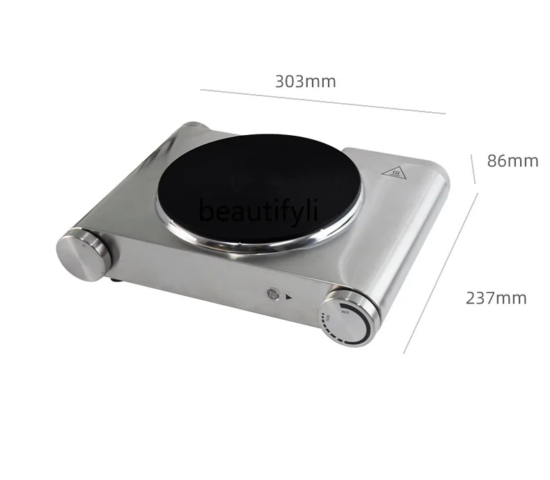 シングルヘッド電気ストーブ、家庭料理、熱湯、コーヒー作り