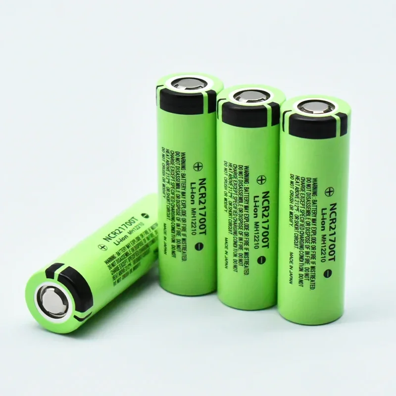 Original Panasonic NCR21700T 21700 4800mah 3.7V High Capacity Lithium Rechargeable Batteries Cell For Flashlight Power Bank Toys