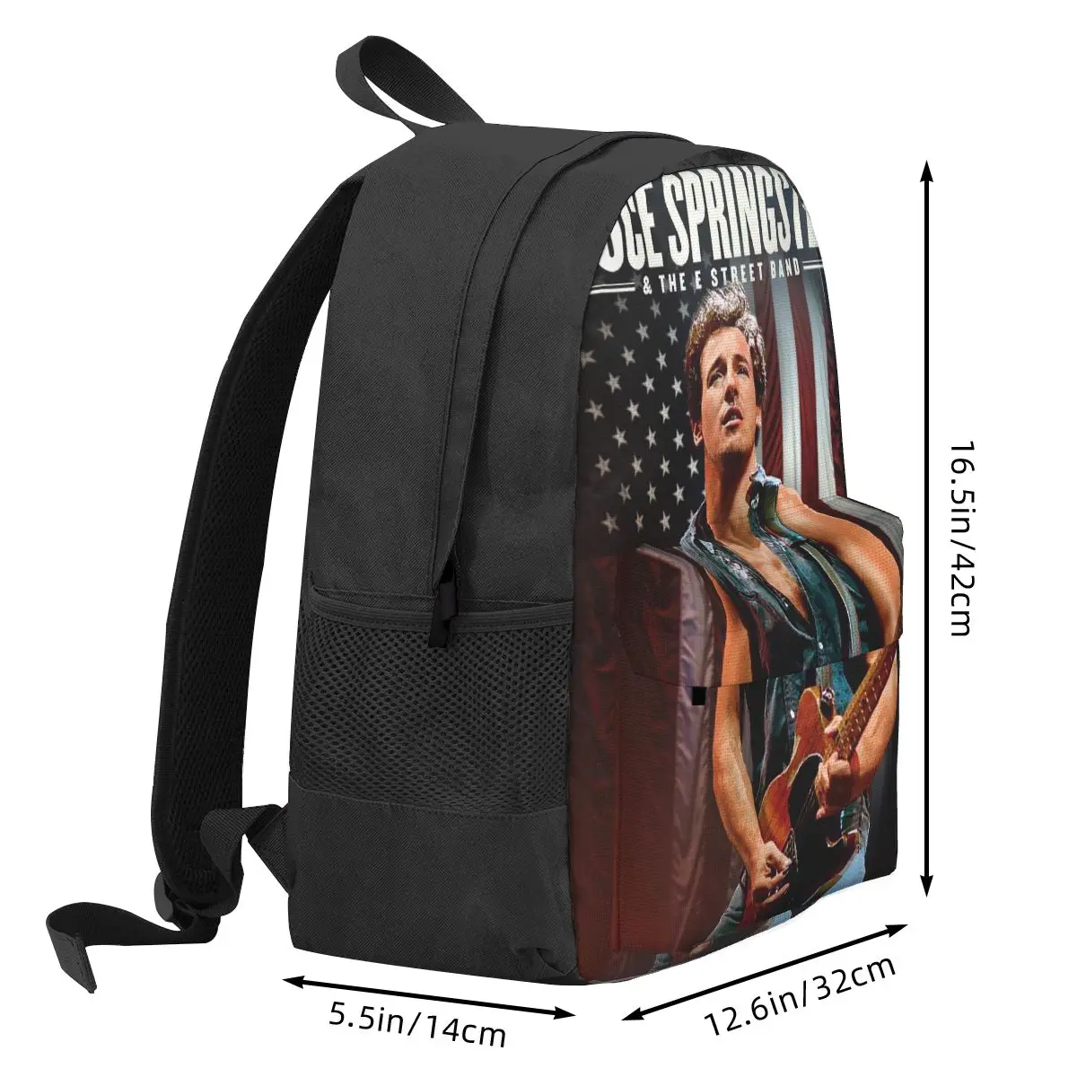 Bruce SpringsteenBackpack Hot Sale Daypack Large Capacity Children BookBag School Bag Shoulder Bags for Men Women