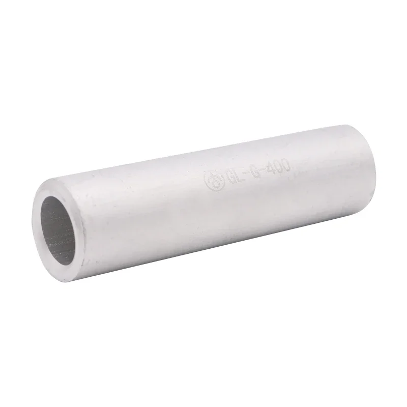 Tubo in filo di alluminio GL-10 16 25 35 50 75 ~ 240 mm2 foro per cavo che passa il manicotto di collegamento tubo capocorda connettore terminale a crimpare