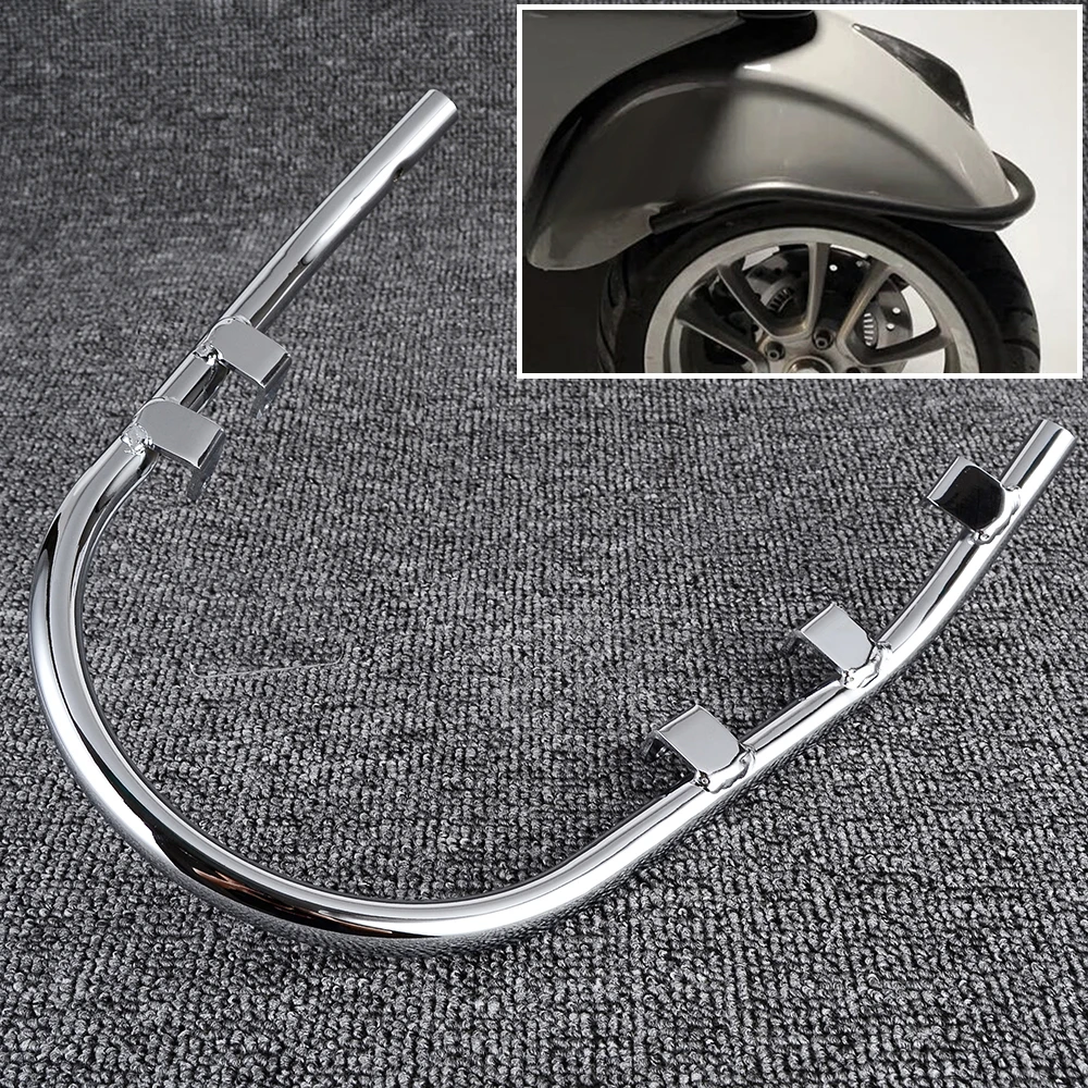 

For Vespa Sprint 150 2016-2021 Motorcycle Front Fender Crash Bar Protector For Primavera 125/150 2014-2021