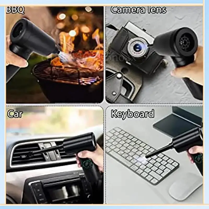 -SPOR Портативный воздушный пылесос Многофункциональный пылесборник подходит для чистки клавиатуры компьютера