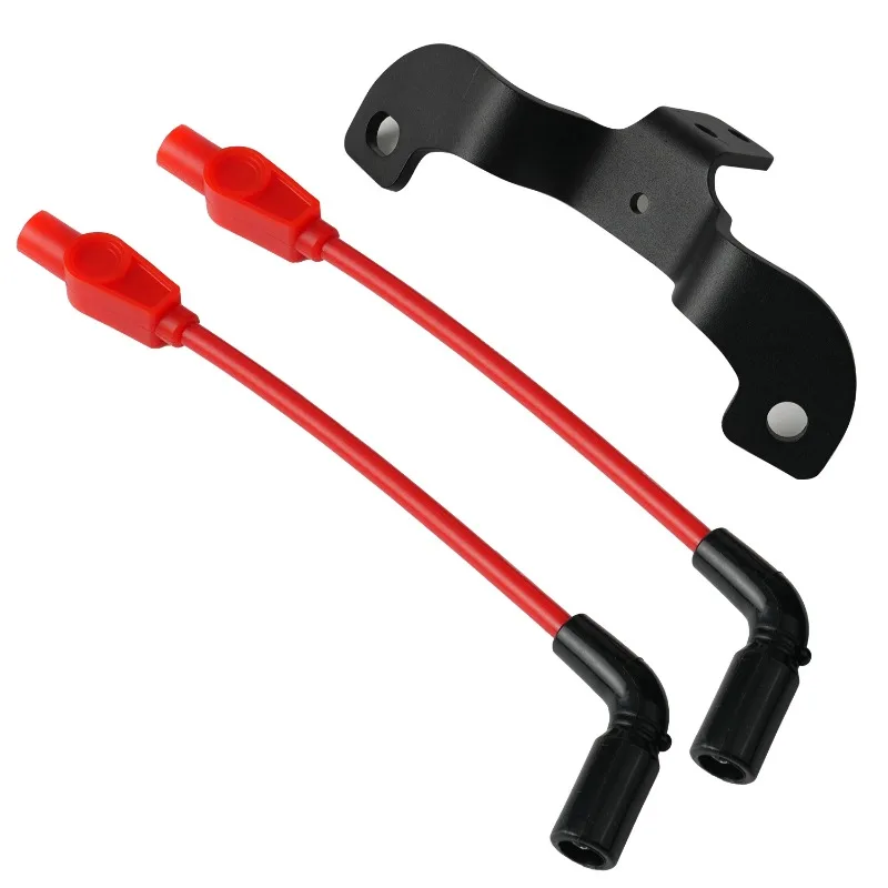 

For Davidson Sportster Coil and Ignition Relocation Kit 2007-22 Red Wires