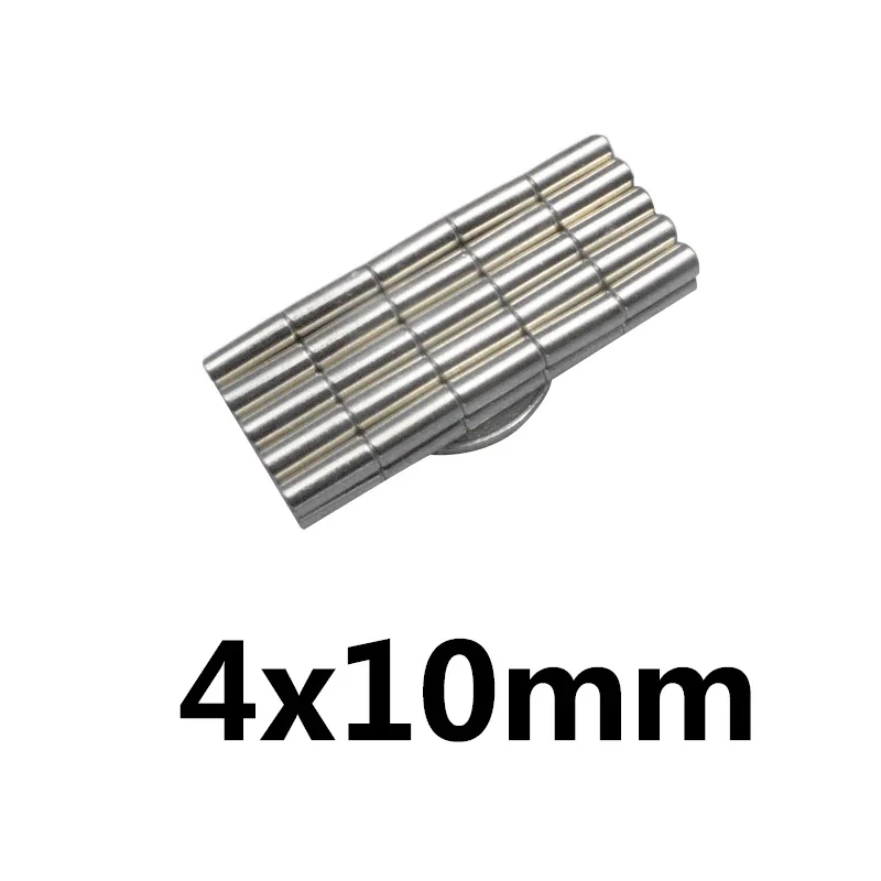 

4x10 mm Powerful Magnets 4mm x 10mm Small Round Magnet 4*10mm For Home Refrigerators, Offices DIY 4*10