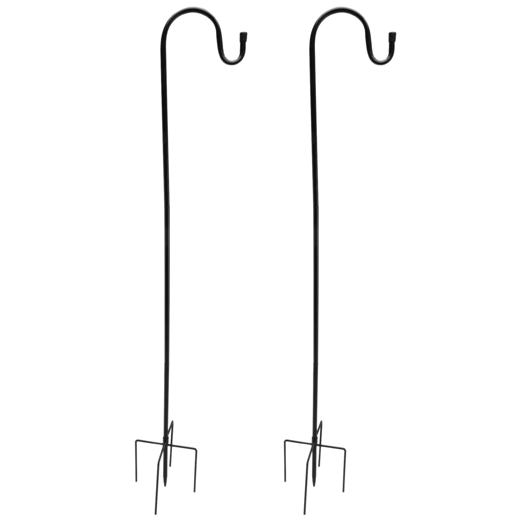 Shepherd's Hooks, 2Pack Shepherd Hook Made of Metal for Outdoor Bird Feeders Hanger, Solar Lights, Christmas Lights