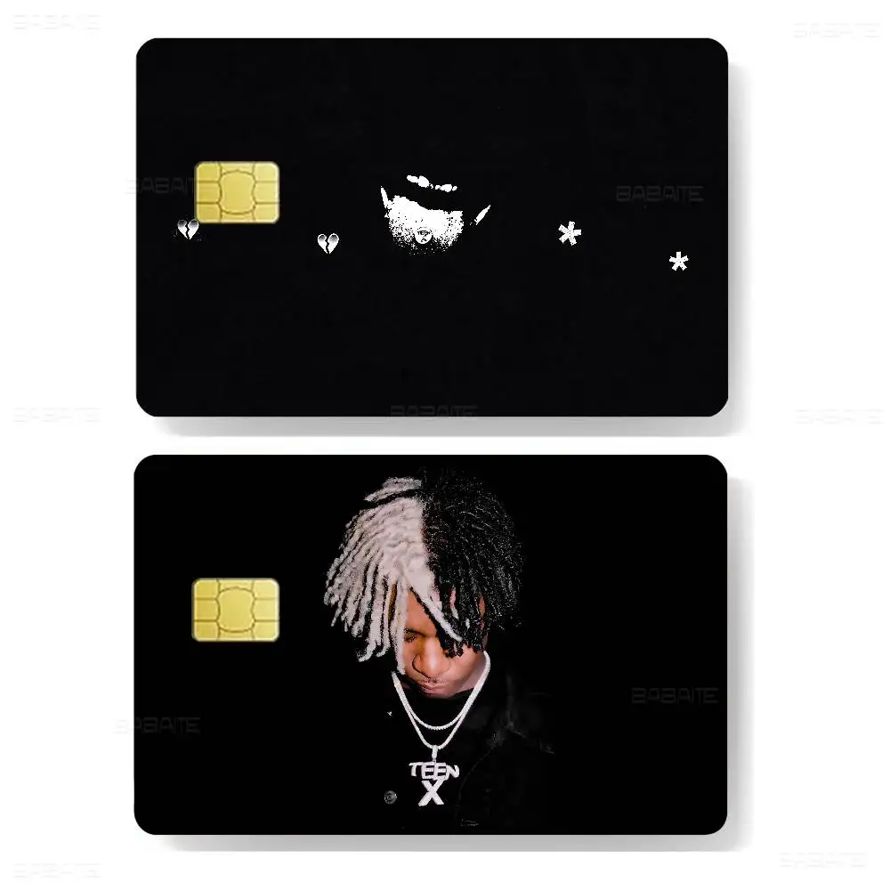 مغني الراب كين كارسون لعبة الفوضى الرائعة أنيمي ملصق فيلم غطاء الجلد للصغيرة الكبيرة لا رقاقة الخصم بطاقة الائتمان الجانب الأمامي #2