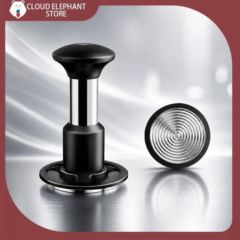 MHW-3BOMBER 58mm Knight Impact Tamper Espresso Distributor Constant Force Press Tool With Coffee Leveling Function Barista Tools