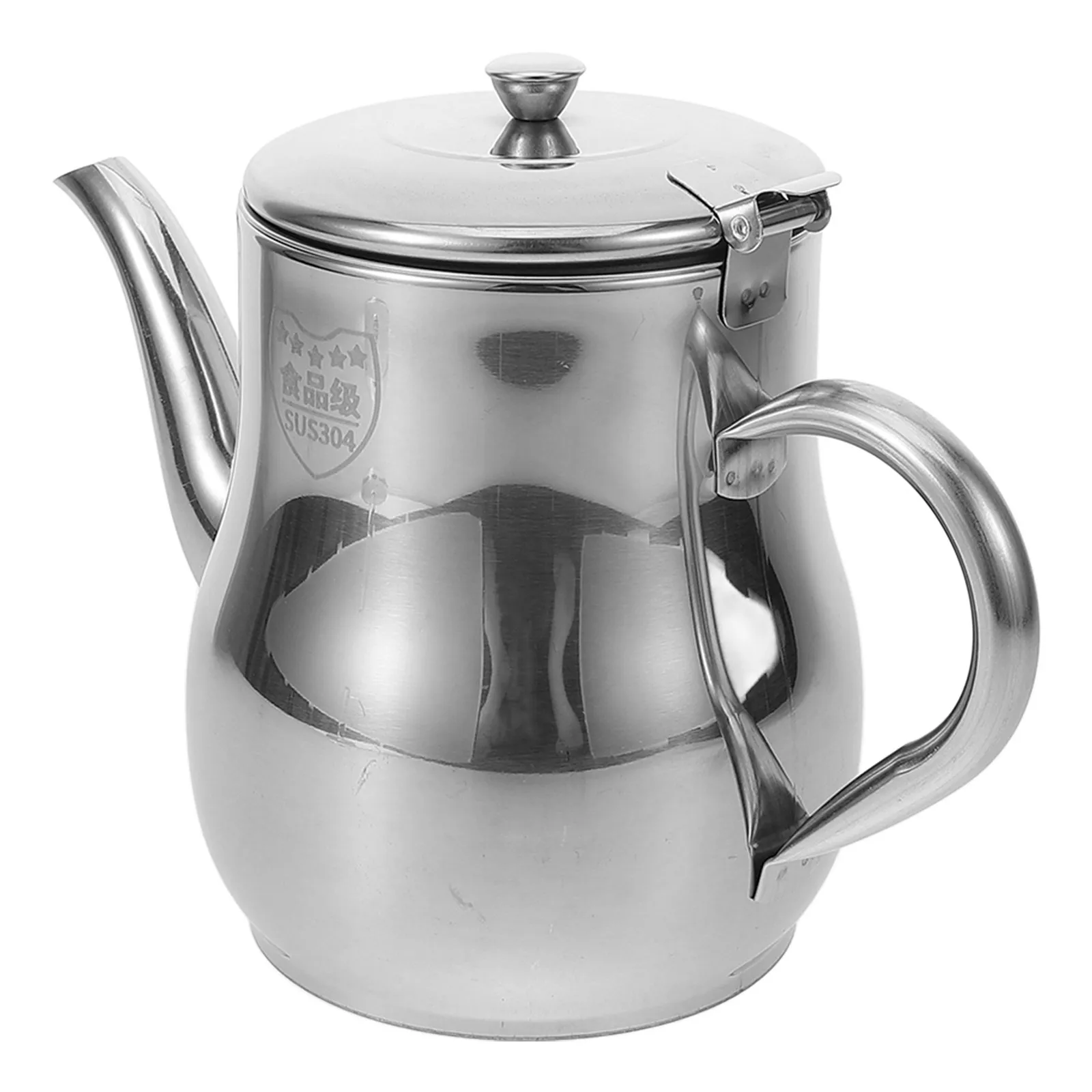 Recipiente de Acero Inoxidable Premium para Aceite, Olla para Grasa de Tocino, Aceite de Oliva, Vinagre, Esenciales de Cocina, a Prueba de Fugas, Fácil de Limpiar