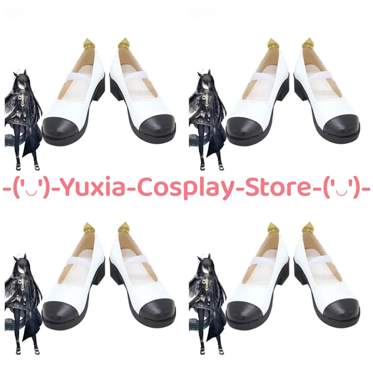 

Юксиакосплей! Uma Musume Pretty Derby Manhattan Cafe, обувь для косплея, реквизит для игрового персонажа, ботинки из искусственной кожи, костюм для Хэллоуина