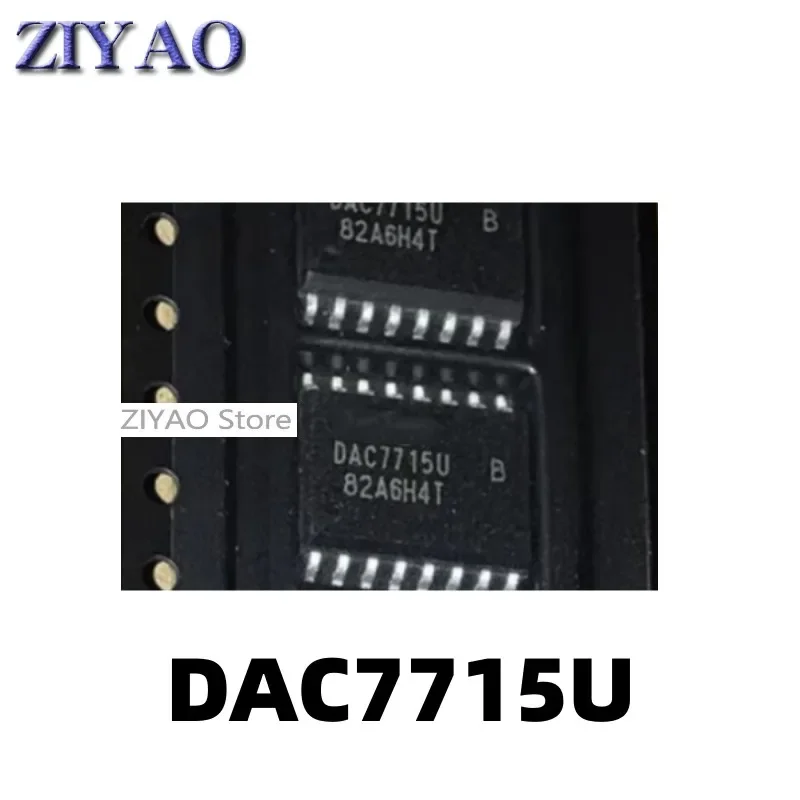 5PCS DAC7715 DAC7715U DAC7715UB SOP16 Digital to Analog Converter Chip