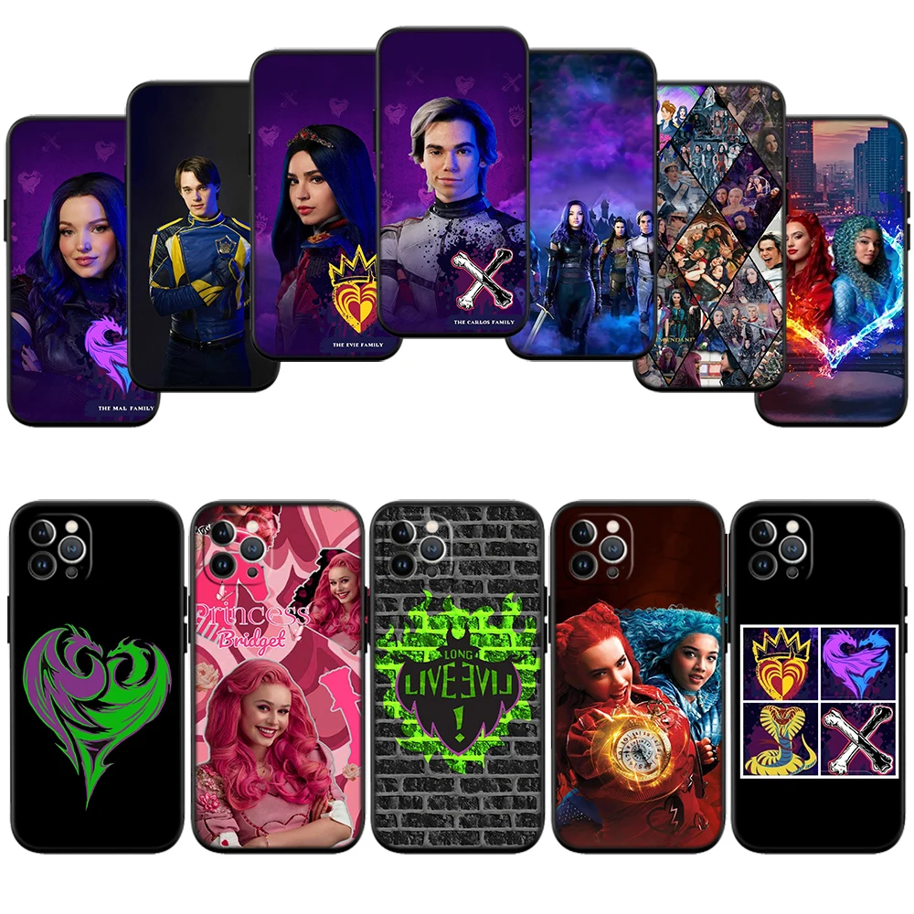 ED10 Descendants Nouvelle coque de téléphone haut de gamme pour Xiaomi Poco M4 M5 M6 M7 X3 X6 X7 Pro