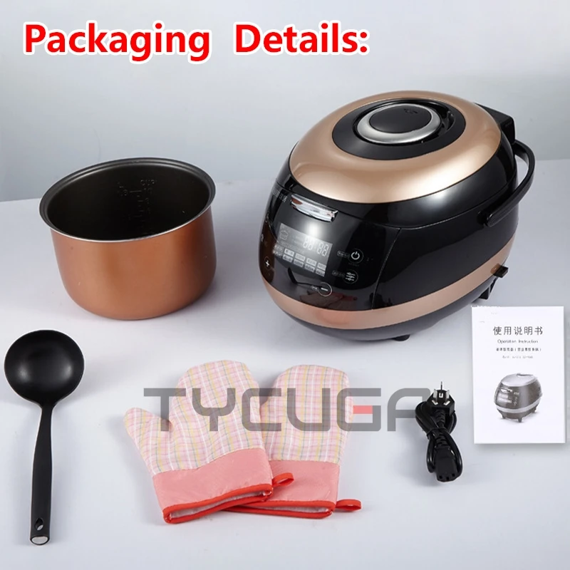 التجارية التلقائي براون السكر بوبا طباخ 5L التابيوكا طباخ الحليب الشاي متجر اللؤلؤ طباخ شاي فقاعات اللؤلؤ دفئا وعاء 900 واط 110 فولت