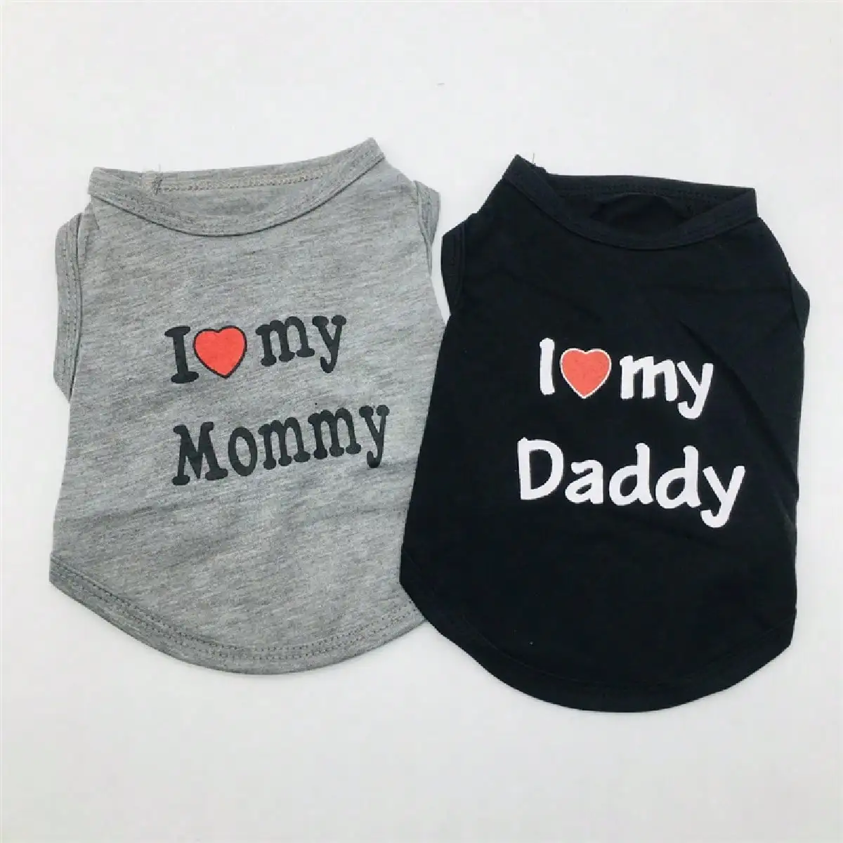 I Love My Daddy/Mommy Dog Vest 6