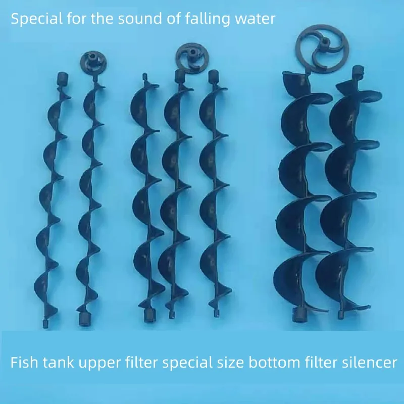 Silencer fish tank mute bar aquarium right Angle overflow artifact spiral mute device overflow noise reduction - Image 2