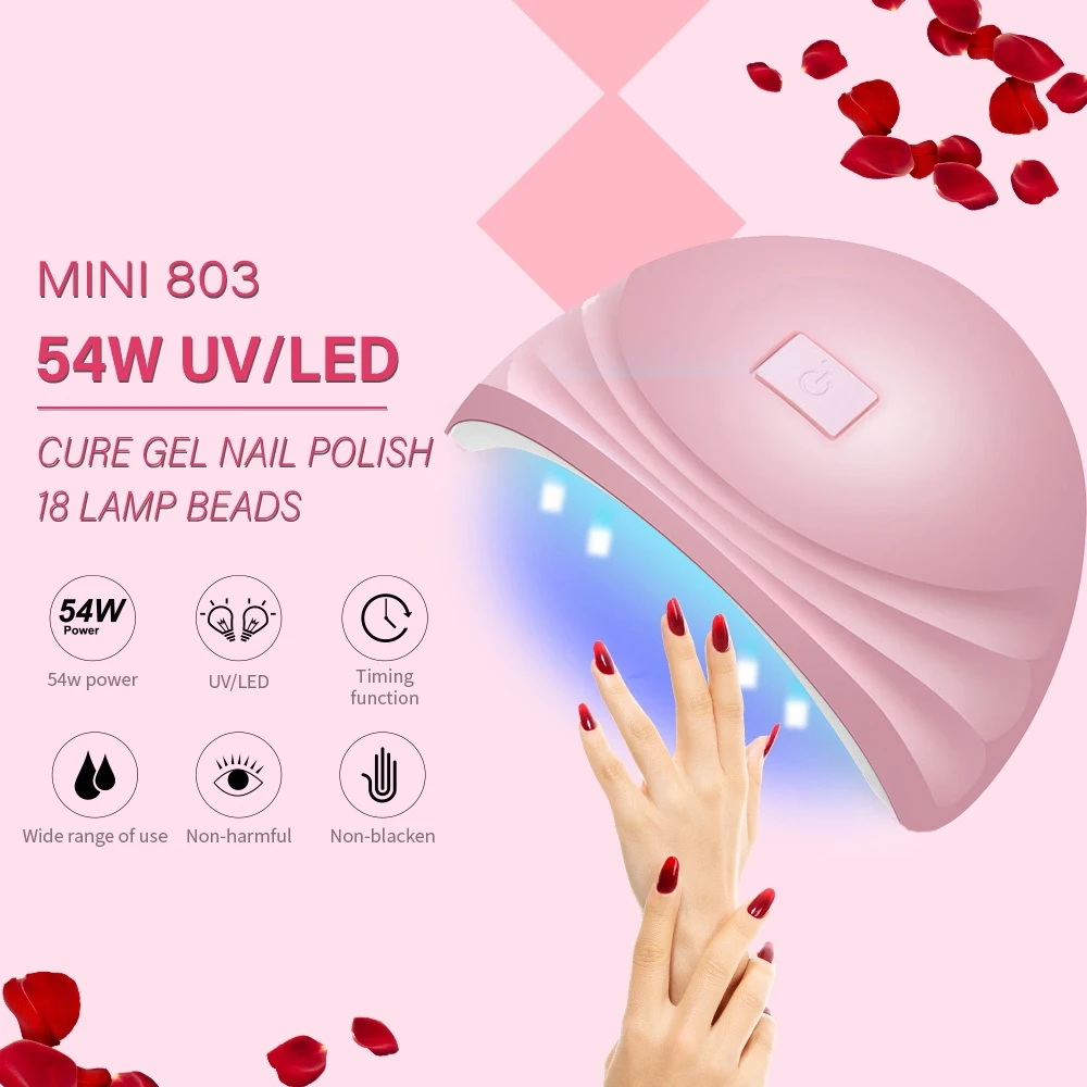 LINMANDA LED UV جل مصباح علاج آلة ذكية مجفف طلاء الأظافر أداة مانيكير مسمار آلة فنية مع وظيفة التوقيت