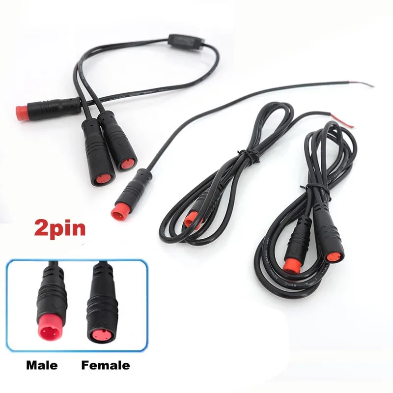 2pin signal sensor connect Electric bicycle E-bike waterproof plug connector Scooter brake cable cut off power J17